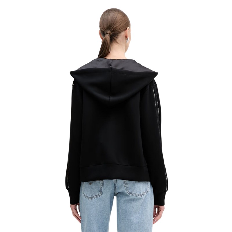 Guess NEW HOODED SCUBA SWEATSHIRT ΦΟΥΤΕΡ (W6RQ12KBYE2 JBLK)
