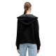 Guess NEW HOODED SCUBA SWEATSHIRT ΦΟΥΤΕΡ (W6RQ12KBYE2 JBLK)