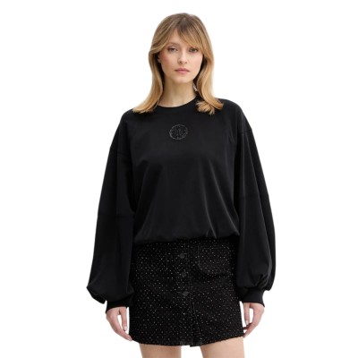 Guess CN MINI 4G LOGO SWEATSHIRT ΦΟΥΤΕΡ (W6RQ13KD332 JBLK)