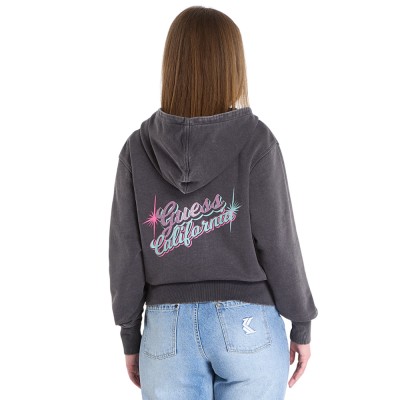 Guess HOODED CALIFORNIA SWEATSHIRT ΦΟΥΤΕΡ (W6RQ14KBY51 JTMU)