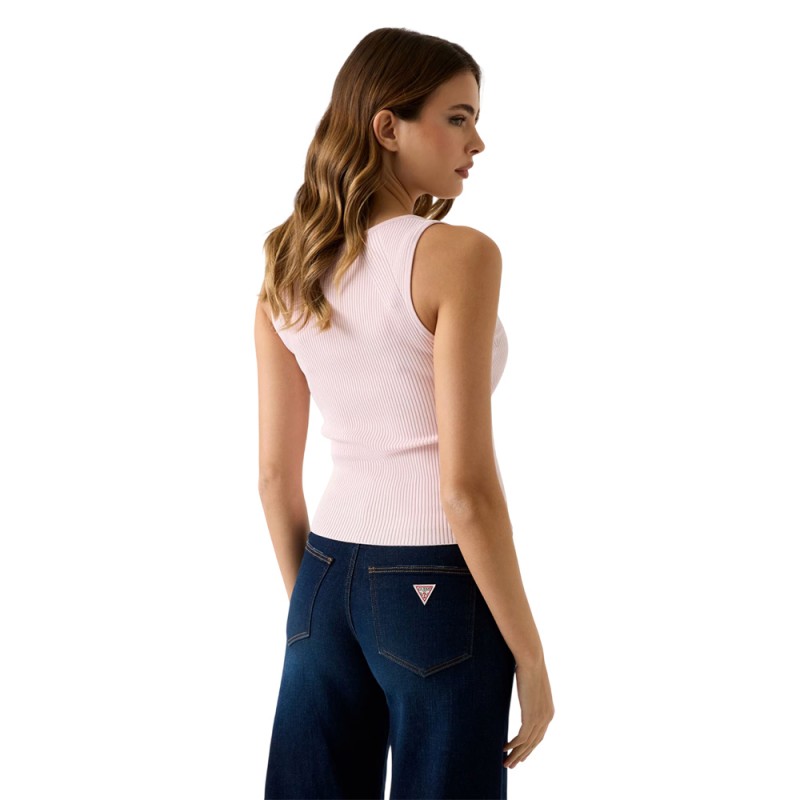 Guess SL VN STELLA TANK TOP SWTR ΠΛΕΚΤΟ (W6RR36Z0132 A627)