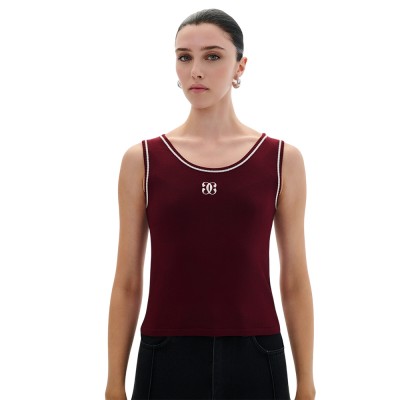 Combos ΤΟΠ ΚΕΝΤΗΜΑ ΡΙΓΑ Α/Μ (W6THCT0060 BORDEAUX)