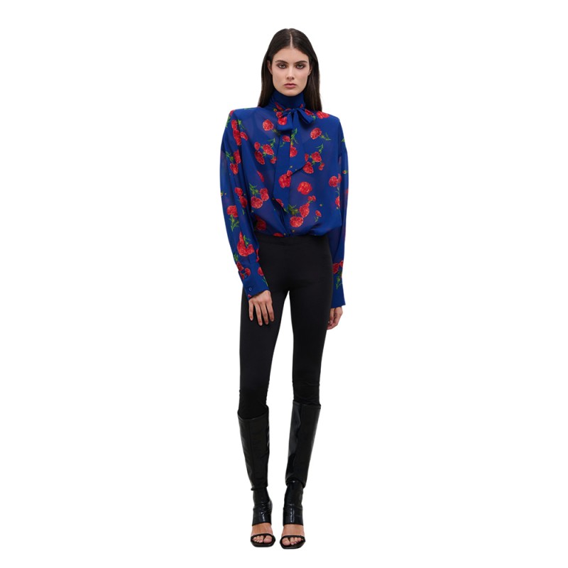 Combos CARNATION DREAM SHIRT (W7DKSH0038 BLUE) Combos CARNATION DREAM SHIRT (W7DKSH0038 BLUE)