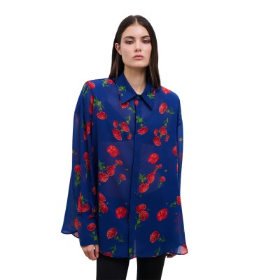 Combos CARNATION DREAM SHIRT (W7DKSH0038 BLUE)