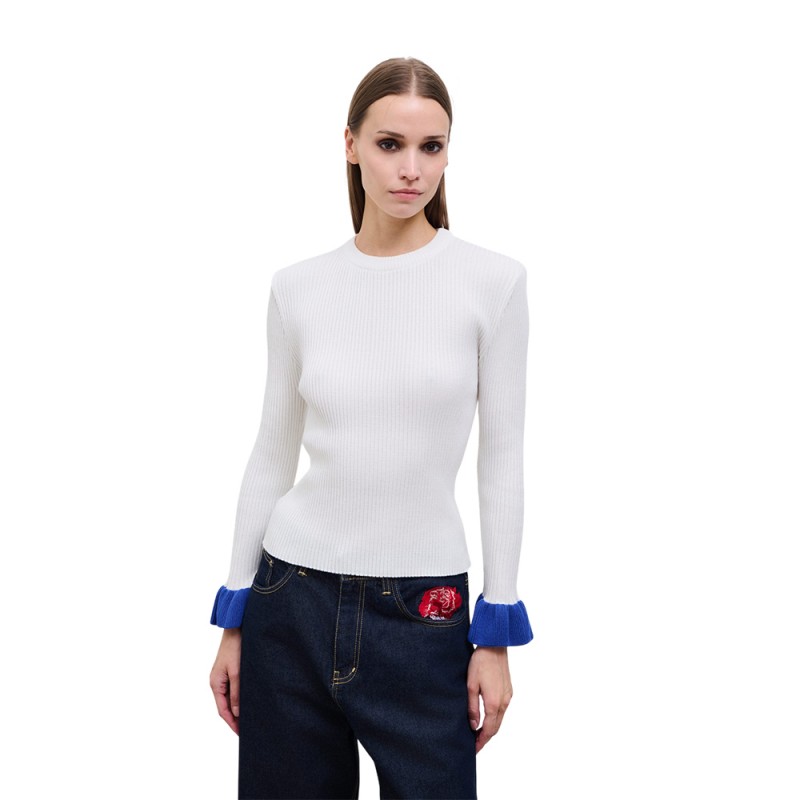 Combos SOHO KNIT BLOUSE (W7FABL0029 TYPE) Combos SOHO KNIT BLOUSE (W7FABL0029 TYPE)