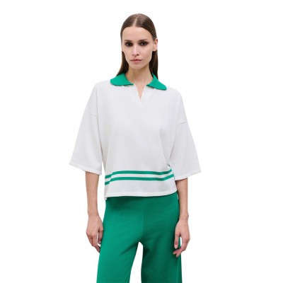 COMBOS EMERALD KNIT POLO (W7FABP0034 TYPE)