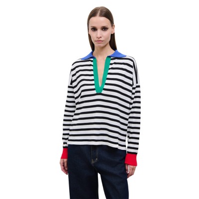 COMBOS MARINA KNIT POLO (W7FABV0027 TYPE)