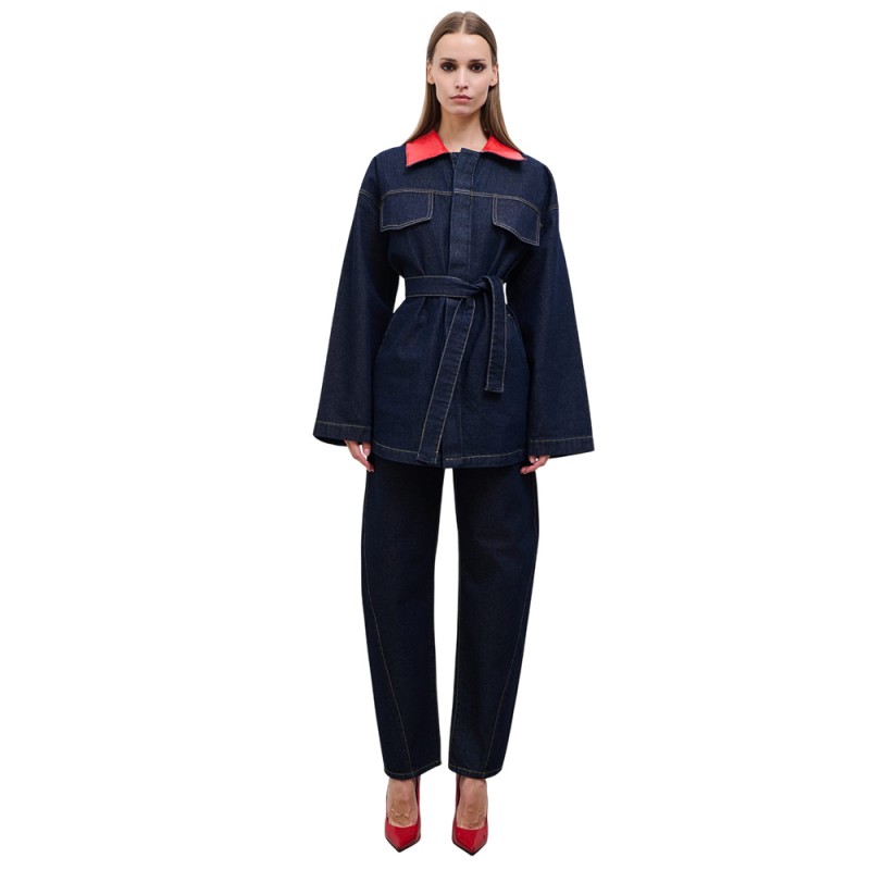 Combos GRACE DENIM JACKET (W7TNDJ0064 TYPE) Combos GRACE DENIM JACKET (W7TNDJ0064 TYPE)