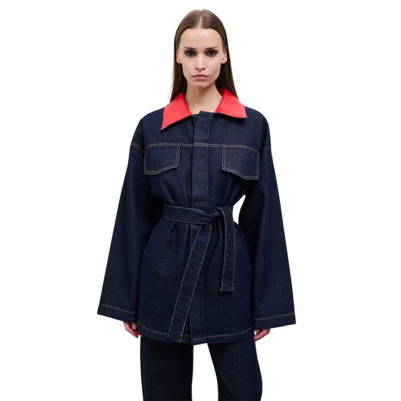 Combos GRACE DENIM JACKET (W7TNDJ0064 TYPE) Combos GRACE DENIM JACKET (W7TNDJ0064 TYPE)