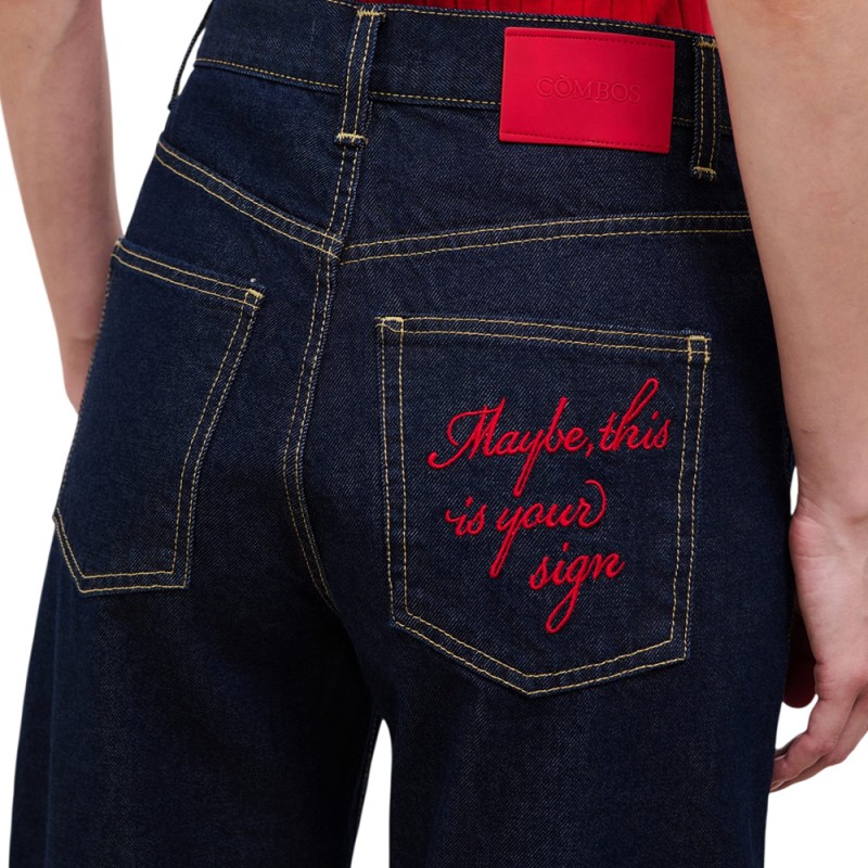 Combos GRACE DENIM PANTS (W7TNDT0065 TYPE) Combos GRACE DENIM PANTS (W7TNDT0065 TYPE)