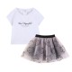 Karl Lagerfeld ΣΕΤ T-SHIRT & ΦΟΥΣΤΑ (Z31055 N54)
