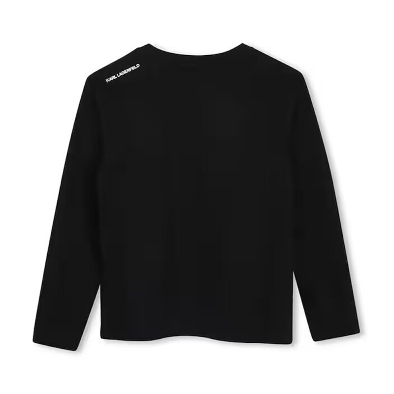 Karl Lagerfeld LONG SLEEVE T-SHIRT (Z31360 09B)
