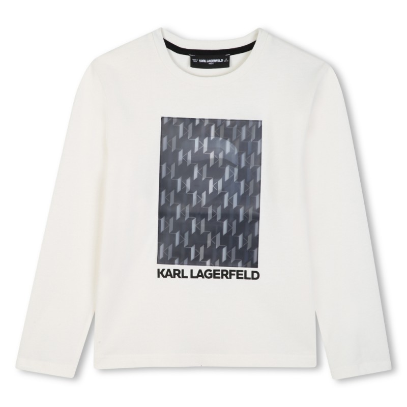 Karl Lagerfeld LONG SLEEVE T-SHIRT (Z31364 182)